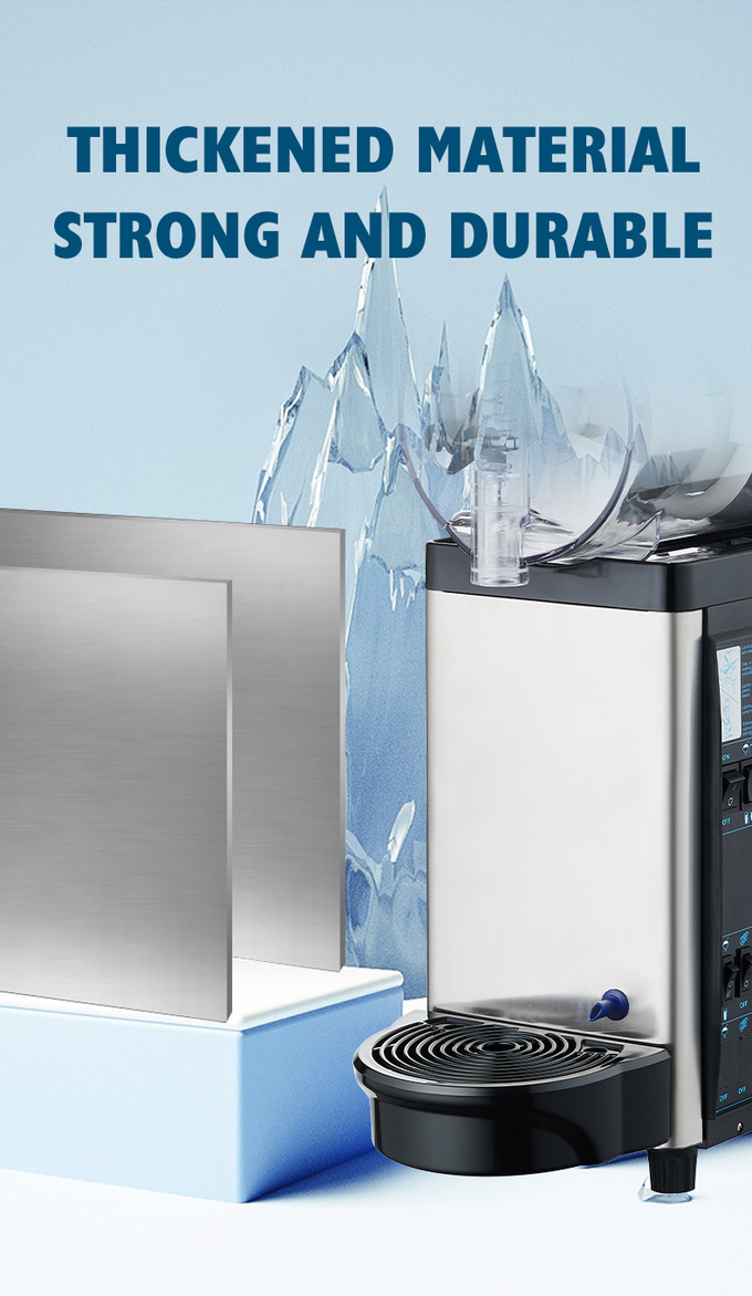 Slush Machine a ciotola singola completamente automatica per bevanda congelata Smooth Margarita Slushy Maker 2