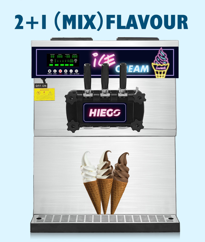 Macchina commerciale del gelato di Gelato dell'hotel commerciale mobile 36l del creatore 7