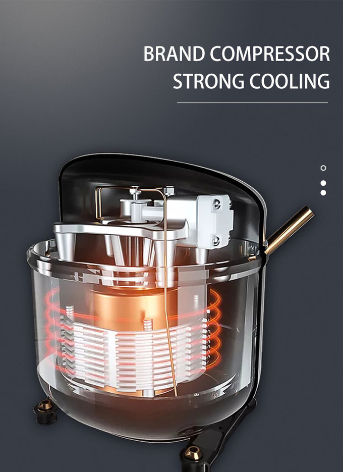 Macchina del ghiaccio automatica commerciale 150Lb per il raffreddamento a aria del negozio 60kg di Antivari 5