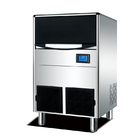 Capacità di ghiaccio 100kg 24H Macchina commerciale LCD della macchina per il ghiaccio per il caffè della barra del ristorante da vendere