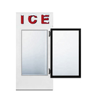 Congelatore per immersione con raffreddamento ad aria completamente automatico in acciaio inossidabile per venditori di ghiaccio commerciale