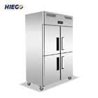 Porte dritte commerciali di raffreddamento dirette 1000L del frigorifero 4