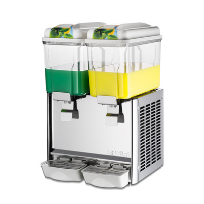 Erogatore di bevande refrigerato per bevande doppie 300W 12l Erogatore di succo multiplo