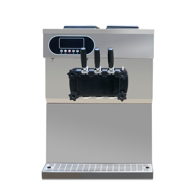 creatore commerciale da tavolo del gelato dalla macchina automatica 36-Liter con tre sapori