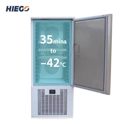 Congelamento rapido del refrigeratore del congelatore rapido dei 15 vassoi, refrigeratore rapido commerciale 1500w