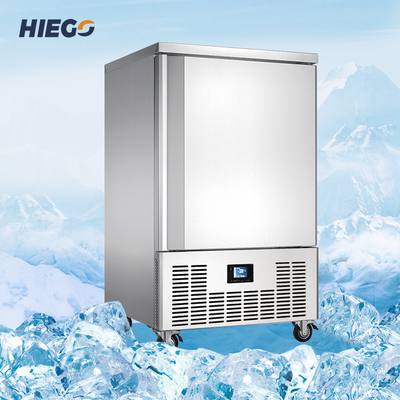 Raffreddamento a aria del refrigeratore del congelatore rapido di 10 vassoi piccolo per il congelamento rapido della macchina di refrigerazione