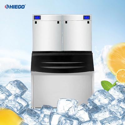 generatore livellato a basso rumore del cubetto di ghiaccio della macchina del ghiaccio automatica del supermercato 4400W