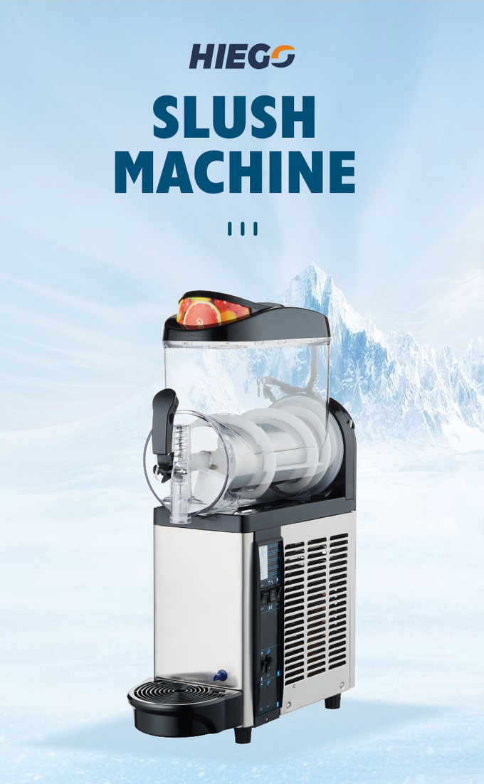 Slushie di ghiaccio per bevande congelate a macchina commerciale da 12 litri 0