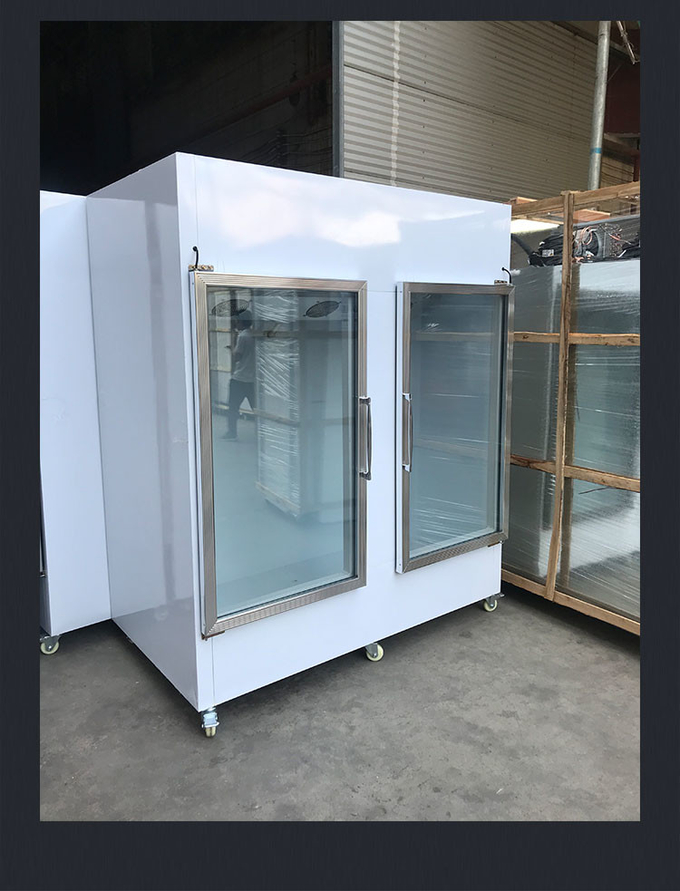 Congelatore per immersione con raffreddamento ad aria completamente automatico in acciaio inossidabile per venditori di ghiaccio commerciale 7